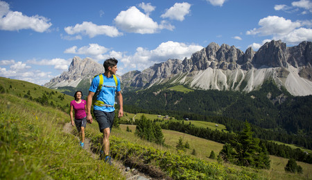 Rasp zu Natz - Wandern in den Dolomiten