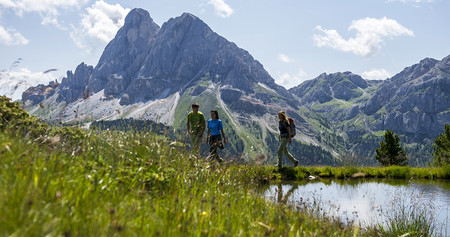 Rasp zu Natz - Wandern in den Dolomiten