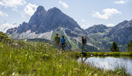 Rasp zu Natz - Wandern in den Dolomiten